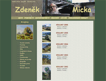 Tablet Screenshot of krajiny.micka.eu